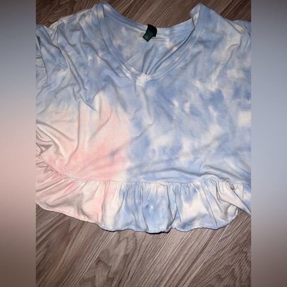 Wild Fable Cropped Peplum Tee - Picture 4 of 6